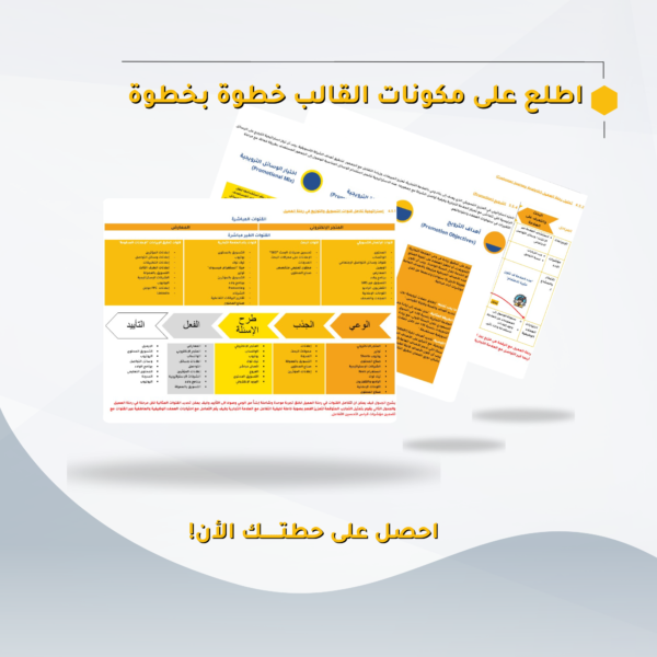 استراتيجية تسويق فعالة لزيادة نمو الشركات الصغيرة ضمن خطة العمل.